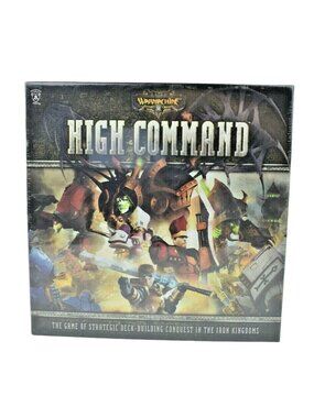 Privateer Press Warmachine High Command Card Building Strategy Game Sealed